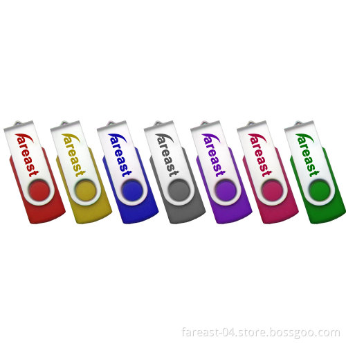 Metal Plastic Swivel USB Flash Drive USB Pen Drive